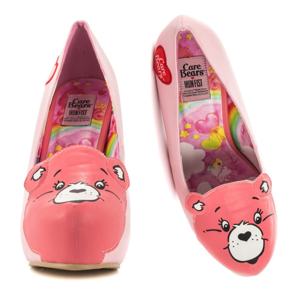 ♡ Iron Fist ♡ ☆HP☆ Carebears Stare platform heels - Picture 2 of 6